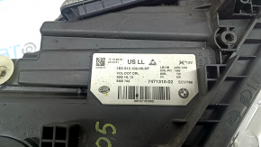 Ansamblu far LED față dreapta BMW 3 F30 16-18, ciobit, necesită lustruire