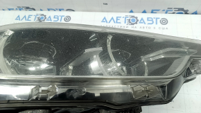 Ansamblu far LED față dreapta BMW 3 F30 16-18, ciobit, necesită lustruire