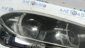 Ansamblu far LED față dreapta BMW 3 F30 16-18, ciobit, necesită lustruire