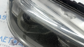 Ansamblu far LED față dreapta BMW 3 F30 16-18, ciobit, necesită lustruire