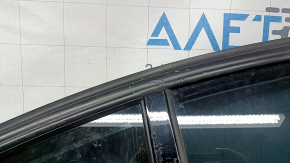 Ansamblu ușă spate dreapta BMW 3 F30 12-18 alb 300, zgârieturi pe banda superioară