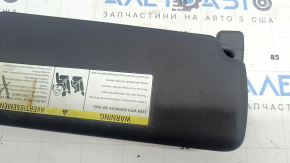 Parasolar stânga pentru BMW Seria 3 F30 4D 15-18, negru, fără cârlig, curățabil chimic