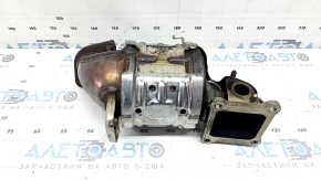 Выпускной коллектор с катализатором Hyundai Tucson 22-24 2.5 без трубки клапана ЕГР