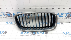 Grilă radiator dreapta pentru BMW Seria 3 F30 4D 12-18 plug-in, bare de protecție