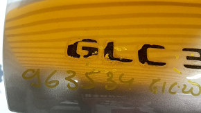 Дверь багажника голая со стеклом Mercedes GLC 20-22 тонировка, серебро 859, вмятины
