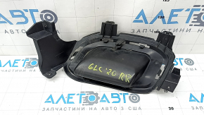 Ornament bară spate dreapta inferioară pentru Mercedes GLC 300 16-22 AMG (pachet)