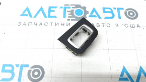 Ornamente pentru geam spate stânga Mercedes GLC 16-22, negre cu ornamente cromate