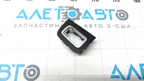 Ornamente pentru geam spate dreapta Mercedes GLC 16-22, negre cu ornamente cromate