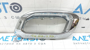 Cadru decorativ bară spate stânga jos pentru Mercedes GLC 20-22, cromat, zgârieturi