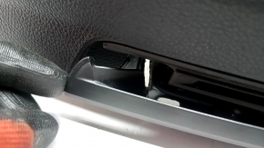 Bord față cu airbag BMW 3 F30 12-18 4p, negru cu bej, fără proeminențe, zgârieturi, plasă ruptă, necesită curățare