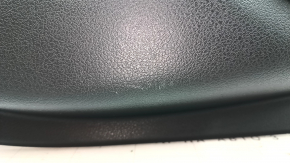 Ornamente ușă, spate dreapta, Mercedes GLC 16-22, piele neagră, pachet AMG, Burmester, cotieră și inserție, piele neagră, ornament gri, cu iluminare din spate, fără perdea, cu mâner, zgârieturi