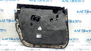 Ornamente ușă, față dreapta, Mercedes GLC 16-22, piele neagră, pachet AMG, Burmester, cotieră și inserție, piele neagră, bandaj gri, cu iluminare din spate, cu mâner, bare de protecție
