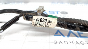 Проводка заднего бампера Toyota Prius 50 16-22 под 6 парктроников и фонари, надломаны фишки