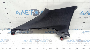 Ornament stâlp spate stânga sus pentru Toyota Prius 50 16-20, negru, zgâriat