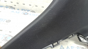 Ornament stâlp spate stânga sus pentru Toyota Prius 50 16-20, negru, zgâriat