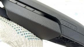 Ornamente scaun pasager dreapta pentru Mercedes GLC 16-22, negru, 3 piese, zgârieturi
