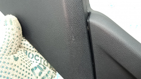 Ornamente scaun pasager dreapta pentru Mercedes GLC 16-22, negru, 3 piese, zgârieturi