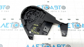 Ornamente scaun pasager stânga pentru Mercedes GLC 16-22, negru, 2 bucăți, zgârieturi
