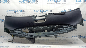 Bord negru Toyota Prius 50 16-18 cu airbag, crăpătură în suport