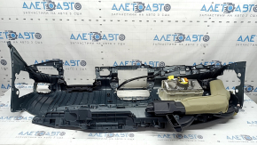 Bord negru Toyota Prius 50 16-18 cu airbag, crăpătură în suport