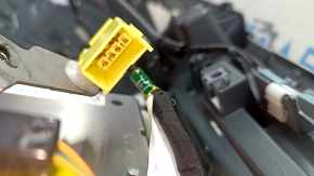 Bord negru Toyota Prius 50 16-18 cu airbag, crăpătură în suport