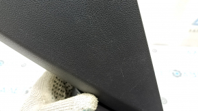 Ornamente scaun șofer stânga pentru Mercedes GLC 16-22, negru, 3 piese, zgârieturi