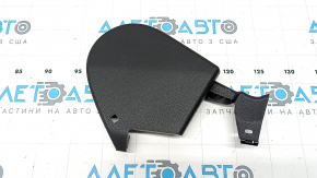 Ornamente scaun șofer dreapta pentru Mercedes GLC 16-22, negru, 2 piese, zgârieturi