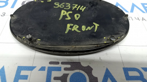 Эмблема решетки радиатора Toyota Prius 50 16-18 под радар, под полировку, сломаны крепления