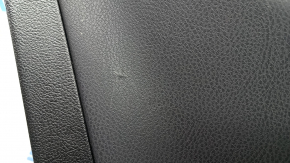 Panou decorativ ușă spate stânga Toyota Prius 50 16-22 negru, inserție neagră, cotiera piele neagră, zgârieturi