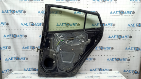 Дверь в сборе задняя правая Toyota Prius 50 16-18 черный 218, царапины, тычки, надломана фишка