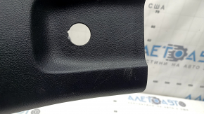 Ornamente console centrale spate pentru Toyota Prius 50 16-18 negru, zgârieturi