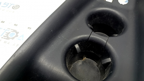 Ornamente consolă centrală Toyota Prius 16-18 cu suporturi pentru pahare, negre, cu zgârieturi