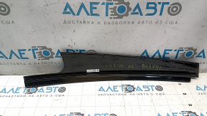 Ornamente ușă față dreapta BMW X5 G05 19-26, negru lucios, zgârieturi minore