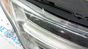 Ansamblu far LED față dreapta Volvo XC90 16-17, finisaj lustruit, tip pânză de păianjen