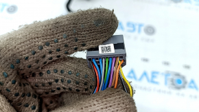 Ansamblu oglindă retrovizoare stânga pentru Volvo XC90 16-24, 14+4 pini, semnalizator, încălzit, antiorbire automată, BSM, cameră, alb