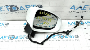 Ansamblu oglindă retrovizoare dreapta pentru Volvo XC90 16-24, 15+4 pini, semnalizare, încălzită, antiorbire automată, BSM, cameră, alb