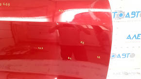 Дверь голая передняя правая Tesla Model 3 21-23 красный PPMR, окрас 0.2-0.25