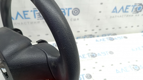 Volan fără accesorii pentru Toyota Prius 50 16-22, cauciuc negru, cu butoane, zgârieturi