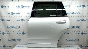Ansamblu ușă spate stânga fără cheie Volvo XC90 16-26, fumuriu, alb 707, bare de protecție, marcaje pe geam
