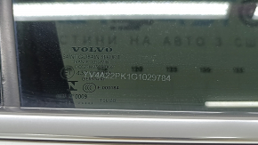 Ansamblu ușă dreapta față fără cheie Volvo XC90 16-26, alb 707, cu cameră, bara de protecție, marcaje pe geam