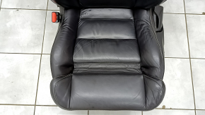 Водительское сидение Volvo XC90 16-17 с airbag, электрическое, подогрев, кожа черная наппа, R-Design, примято, потерто