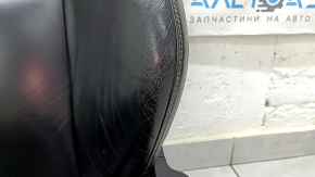 Водительское сидение Volvo XC90 16-17 с airbag, электрическое, подогрев, кожа черная наппа, R-Design, примято, потерто