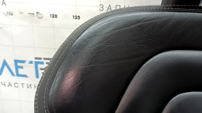 Водительское сидение Volvo XC90 16-17 с airbag, электрическое, подогрев, кожа черная наппа, R-Design, примято, потерто