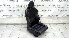 Пассажирское сидение Volvo XC90 16-17 с airbag, электрическое, подогрев, кожа черная наппа, R-Design, примято, царапина