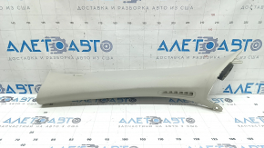 Ornament stâlp față stânga sus Volvo XC90 16-26, gri, pentru curățare