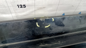 Prag stânga pentru Toyota Prius 50 16-22, negru, zgârieturi, fragment lipsă, elemente de fixare rupte