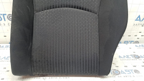 Spătar banchetă spate, al doilea rând, stânga, Toyota Prius 50 16-18, material textil negru, curățabil chimic