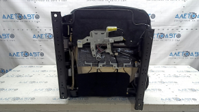 Scaun pasager pentru Toyota Prius 50 16-18 fără airbag, manual, material textil negru, curățabil chimic
