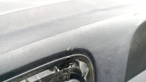 Bara spate netratată, partea inferioară, VW Tiguan 18-21, structură, mulaje cromate, zgârieturi