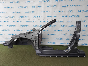 Panou lateral stânga față Honda Accord 13-17 tăiat, cu stâlp central, grafit, denivelări